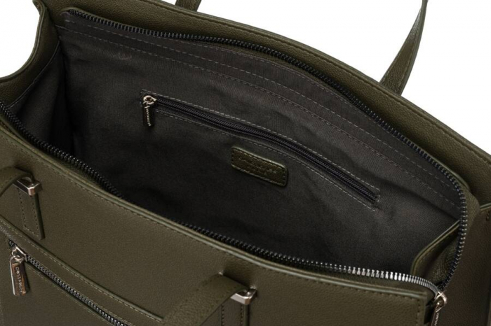 Geanta de mana mare de dama din piele ecologica - David Jones PTR-CH21081 KHAKI [6]