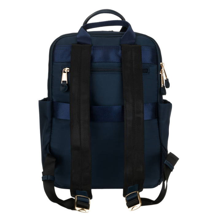 Rucsac de damă bleumarin din nylon cu bretele reglabile și închidere cu fermoar - Peterson PTR-PTN JN-08-9997 NAVY [14]