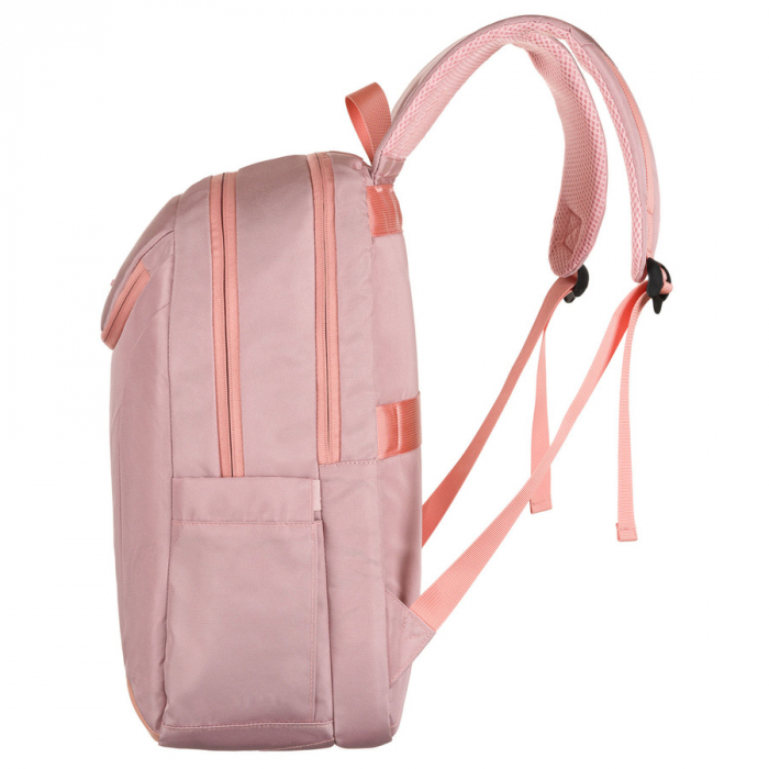 Rucsac roz, urban și spațios din nailon, cu compartiment pentru laptop - Peterson PTR-PTN 24400-6911 PINK [6]