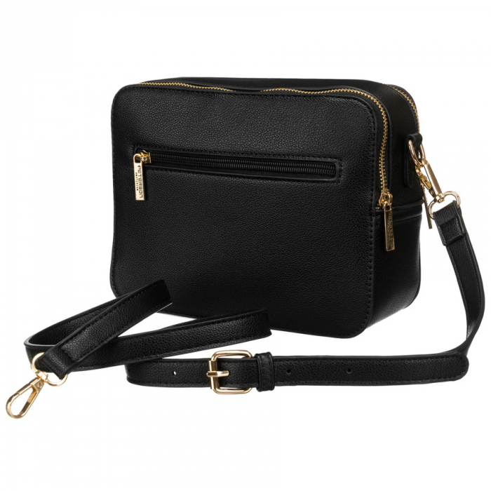 Geantă de damă neagră, urbană, din piele ecologică - Peterson PTR-PTN TOR-ALE-21 BLACK [5]