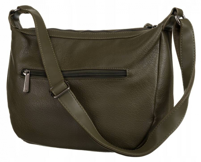 Geanta de dama din piele ecologica - David Jones PTR-6885-1 KHAKI [3]