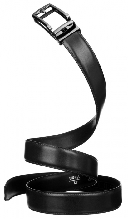 Curea barbati din piele naturala Peterson PTR-PTN AB35-125-01 BL [5]