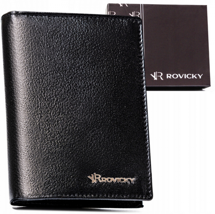 Portofel barbati din piele naturala Rovicky PTR-R-N4-PDM-3241 BL [1]