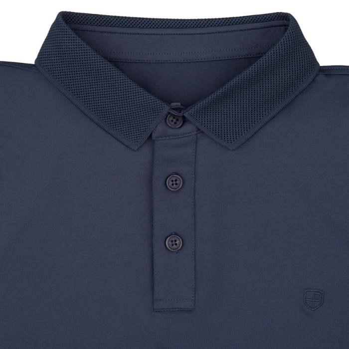 Tricou polo albastru pentru bărbați, mărimi de la M la XL - Peterson [6]