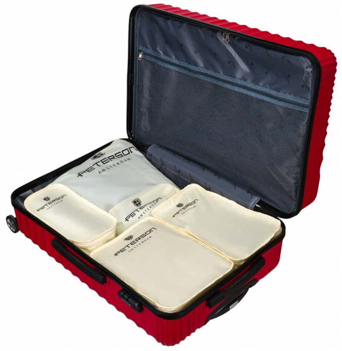 Set de organizatori de călătorie pentru o valiză - Peterson PTR-PTN OP-SET6-9411 KHA [3]