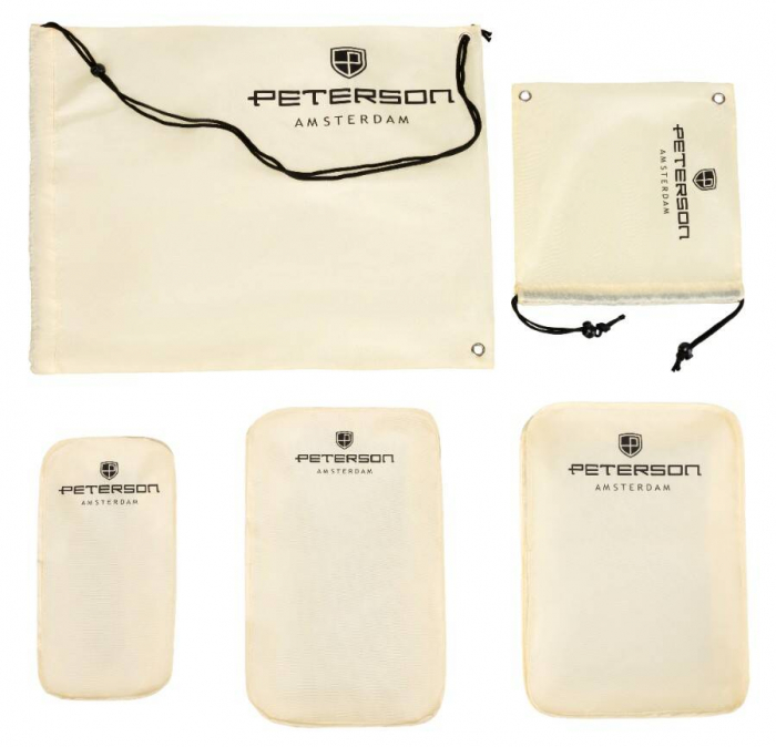 Set de organizatori de călătorie pentru o valiză - Peterson PTR-PTN OP-SET6-9411 KHA [2]