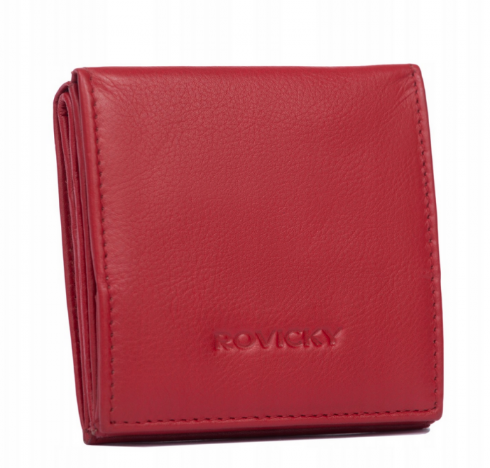 Portofel dama din piele naturala Rovicky PTR-R-23-26-LFN-2985 RE [1]