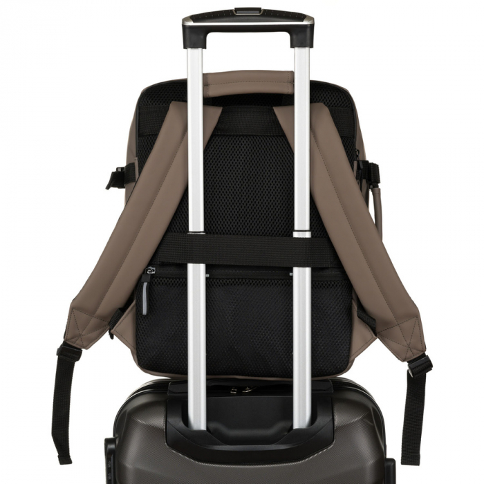 Rucsac de voiaj gri cu curele de compresie laterale - Peterson PTR-PTN SKYLINE-8671 GRA [6]
