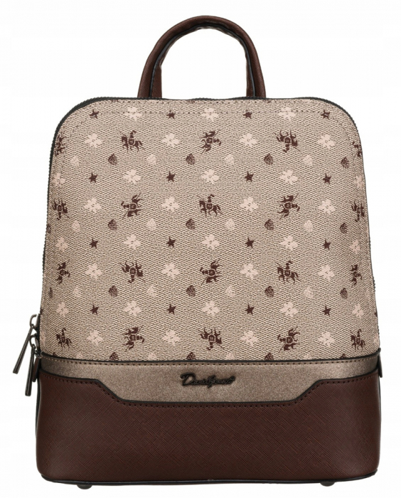 Rucsac elegant de dama din piele ecologica - David Jones PTR-6866-2 BE [2]