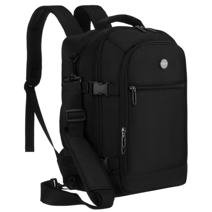 Rucsac negru de călătorie, perfect pentru bagajul de mână - Peterson PTR-PTN GAWRON-4-9614 BL [3]
