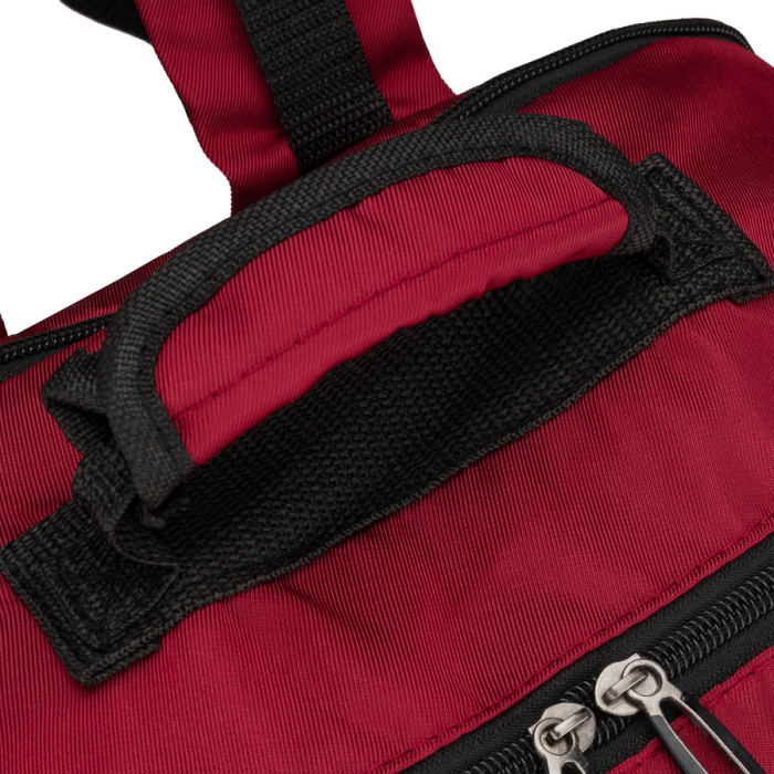 Rucsac de cabină din poliester bordo cu închidere cu fermoar - Peterson Weekender [13]