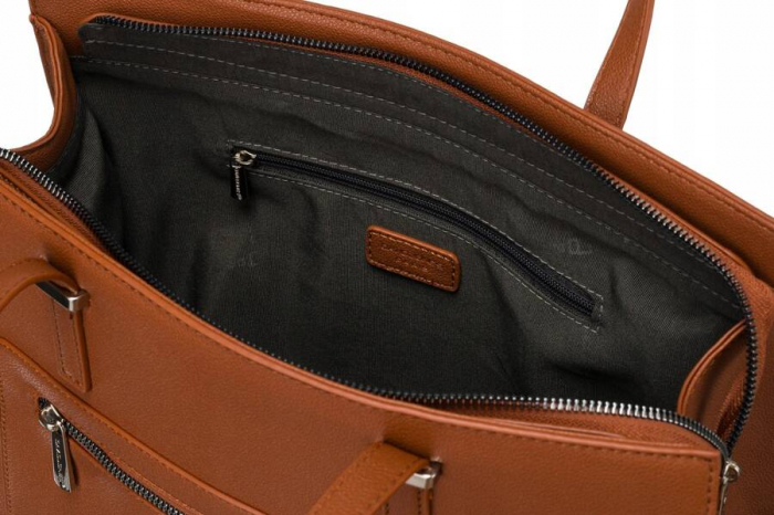 Geanta de mana mare de dama din piele ecologica - David Jones PTR-CH21081 COG [6]