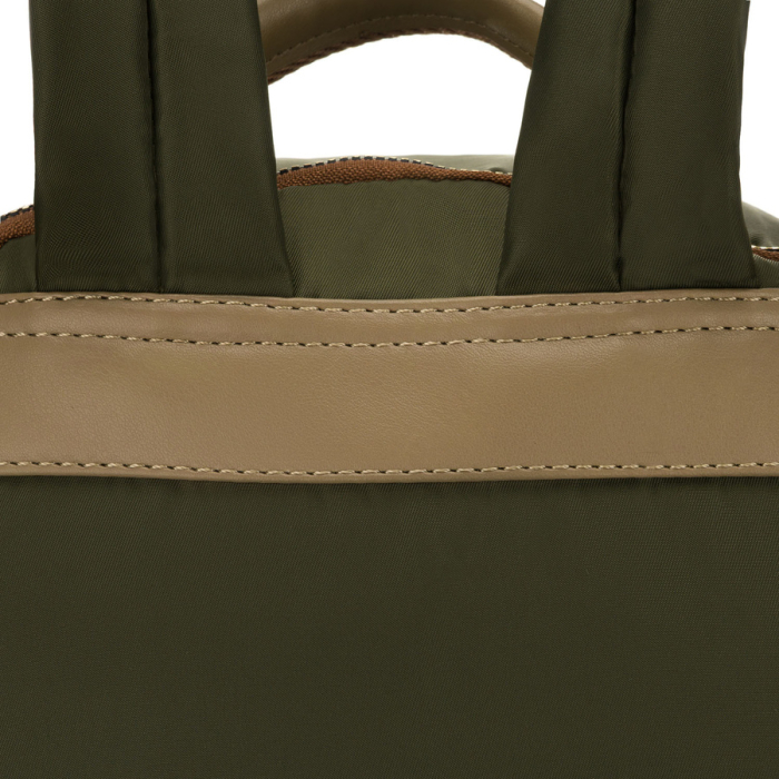 Rucsac verde, urban, pentru femei, din poliester, cu fermoare - Peterson PTR-PTN JN-11-0177 GREEN [16]