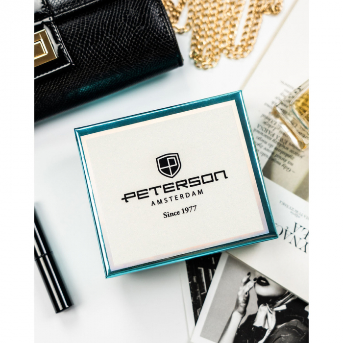 Portofel dama din piele naturala Peterson PTR-PTN PS329-FDS GOLD [10]