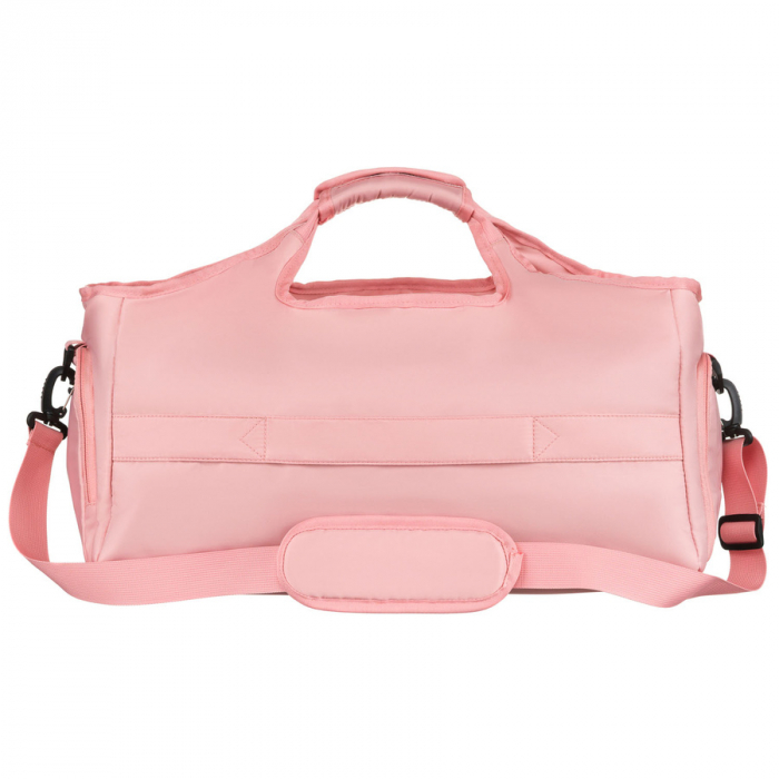 Geantă de weekend roz din poliester cu închidere cu fermoar - Peterson PTR-PTN 24480 PINK-PINK [3]