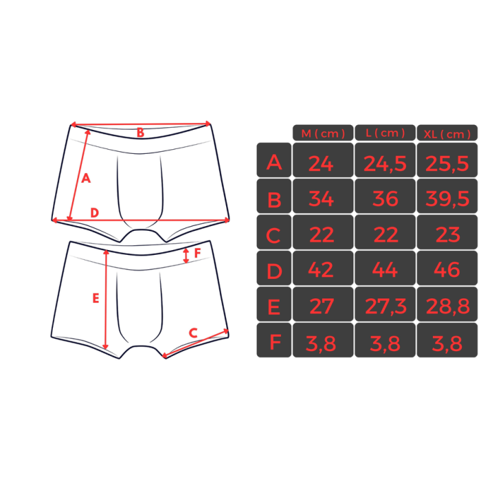 Boxer bărbătesc XL din bumbac, set de 3 perechi, negru - bleumarin - Peterson PTR-PTN MY-3-B01XL-BL-NV [4]