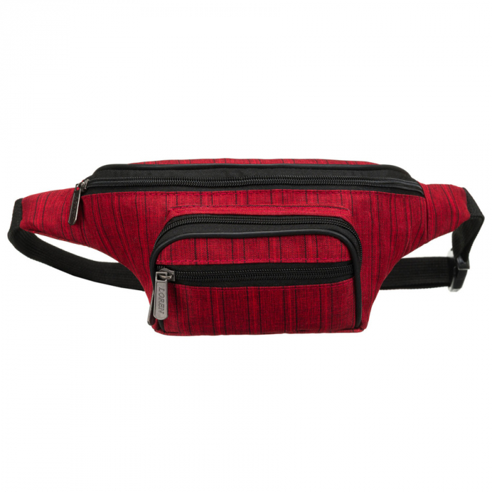 Geantă sport compactă din poliester roșu PTR-WB-N-1B-RED [2]