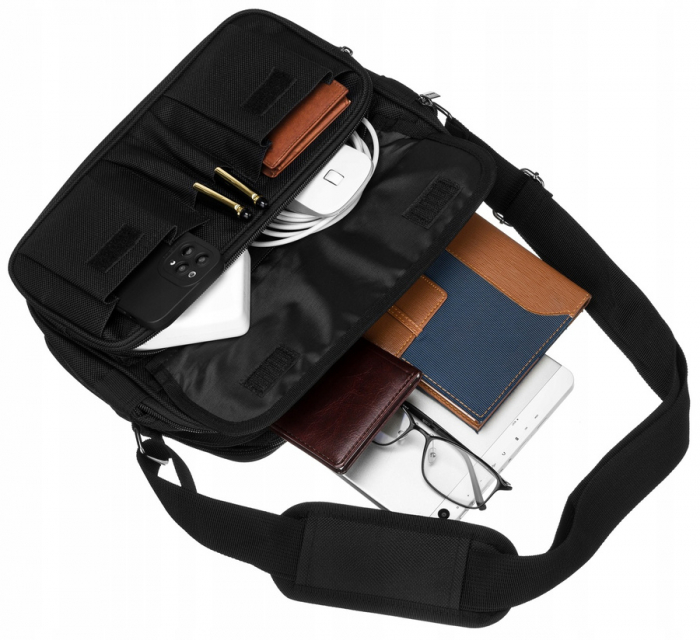 Geanta incapatoare pentru barbati din poliester rezistent - Peterson PTR-PTN 6527-5796 BL [6]