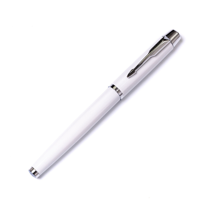 Pix metalic alb și argintiu cu mină neagră - Peterson PTR-PTN 222-GB WHITE-SIL [5]