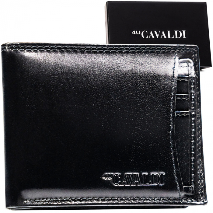 Portofel din piele naturala pentru barbati Cavaldi PTR-CW1012-LGV-5113 BL [1]
