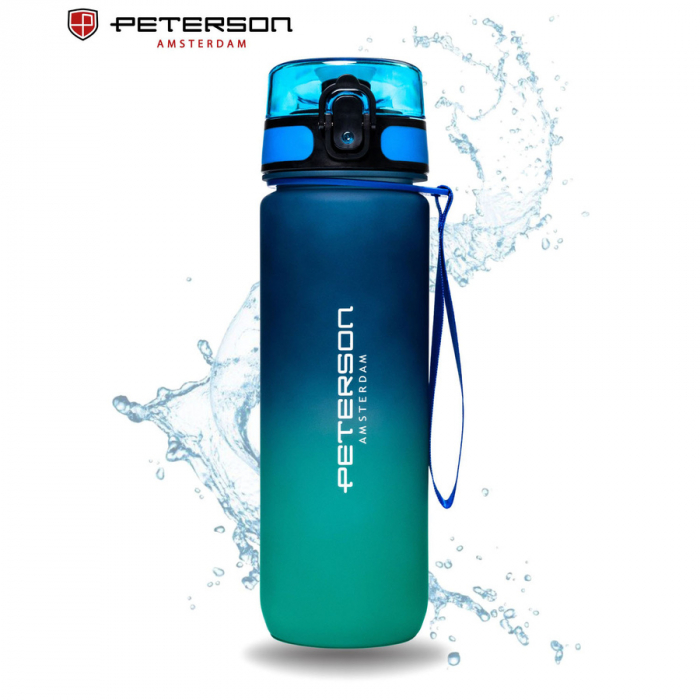 Sticlă de apă Tritan albastră - Peterson PTR-PTN HY-001-750-9492 [4]