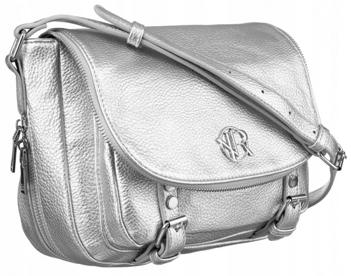 Geanta messenger dama din piele ecologica - Rovicky PTR-R-TOR-ALE-2-3776 SIL [3]
