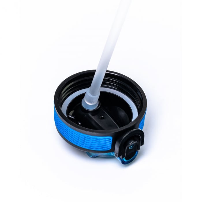 Sticlă de apă Tritan roz și albastră cu pai - Peterson PTR-PTN HY-8014-1L-9577 [16]