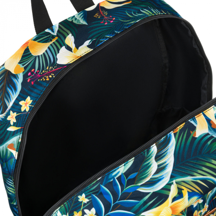 Rucsac de călătorie spațios cu model floral și fermoar - Rovicky PTR-R-PL-01-9005 09 [8]