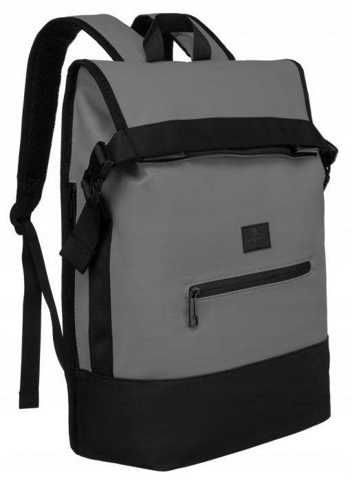 Rucsac sport, gri rulant, cu fund rigid și mâner - Peterson PTR-PTN BERLIN-9053 GR [1]