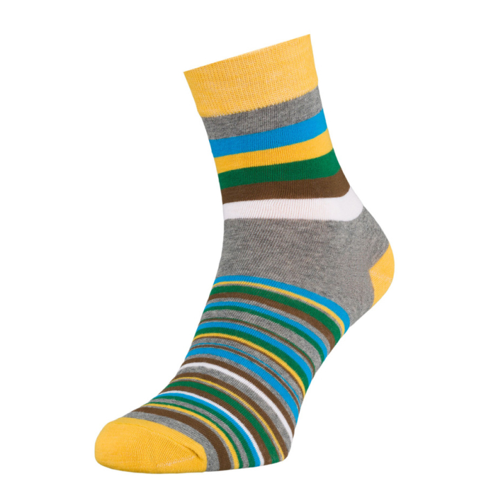 Set de 5 perechi de șosete bărbătești cu dungi, mărimi 40-45 - Peterson PTR-PTN SML-S5-40-45-PA1 [28]