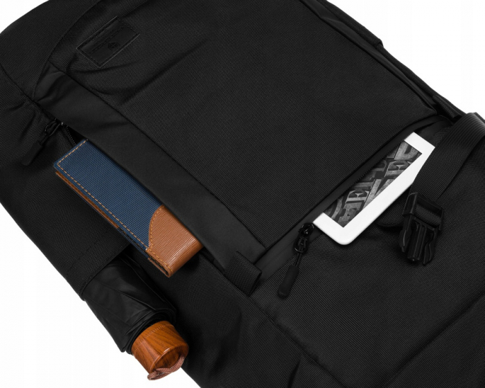 Rucsac sport negru rulat cu curele reglabile - Peterson PTR-PTN RIO-9114 BL [11]