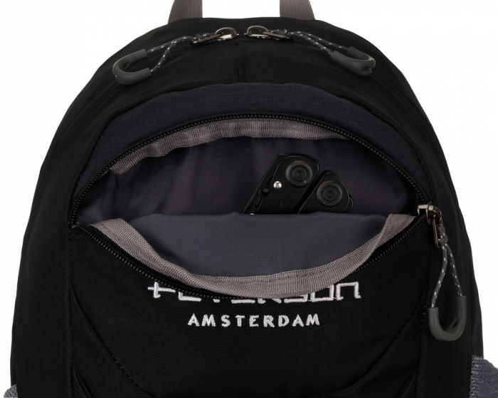 Rucsac ușor, negru, pentru călătorii, cu o curea pentru piept - Peterson PTR-PTN JPS-03-8504 BL [9]
