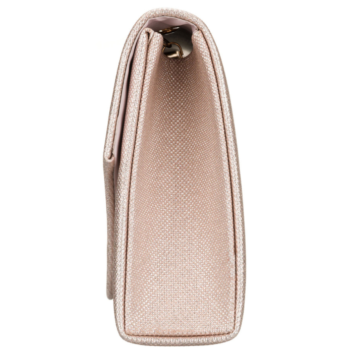 Geantă elegantă și strălucitoare pentru femei, din material sintetic, de culoare bej - Rovicky PTR-R-XS030-2-0863 CHAMP [4]