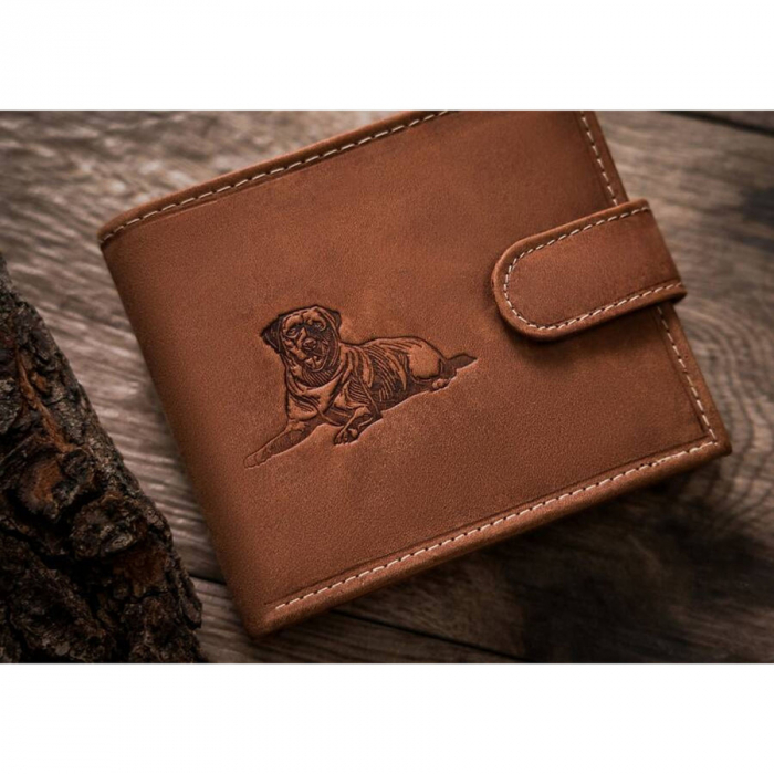 Portofel din piele naturala pentru barbati PTR-N992L-CHM-DOG-1-BL C [3]