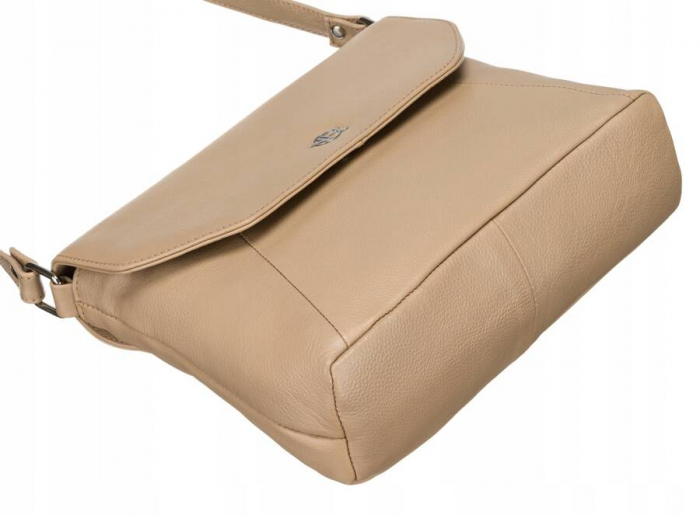Geanta messenger de dama mica din piele naturala - Rovicky R-TSL-08-CPDM-9061 B [8]