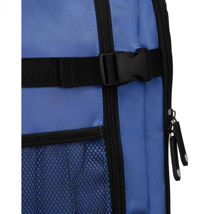 Rucsac de voiaj din poliester impermeabil de culoare albastra cu bretele reglabile - Peterson PTR-PTN APP-6684 BLUE [15]