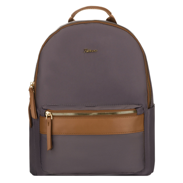 Rucsac gri, urban, pentru femei, din poliester, cu fermoare - Peterson PTR-PTN JN-11-0184 GRAY [4]
