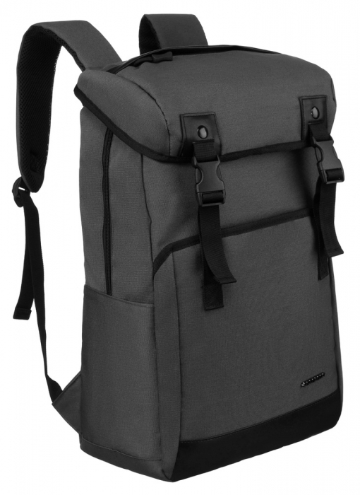 Rucsac cu două compartimente de culoare gri pentru un laptop de 15 inchi - Peterson PTR-PTN 77713-6715 GR [1]