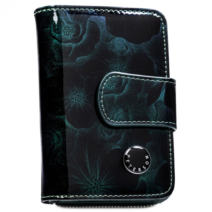 Portofel dama din piele naturala Peterson PTR-PTN PS115-FDS GREEN [2]