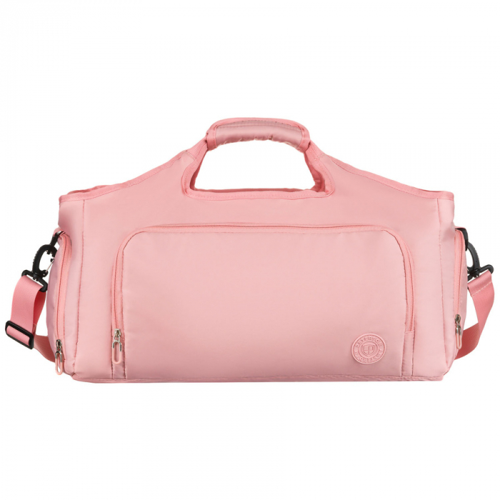 Geantă de weekend roz din poliester cu închidere cu fermoar - Peterson PTR-PTN 24480 PINK-PINK [1]