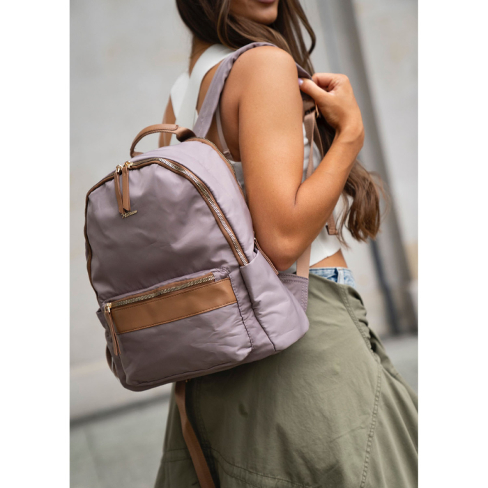 Rucsac de damă cu două compartimente din poliester - Peterson PTR-PTN JN-11-0160 BEIGE [2]