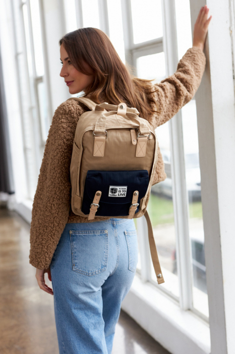 Rucsac urban, spațios - Peterson PTR-PTN 2023-4-1430 BEI [11]