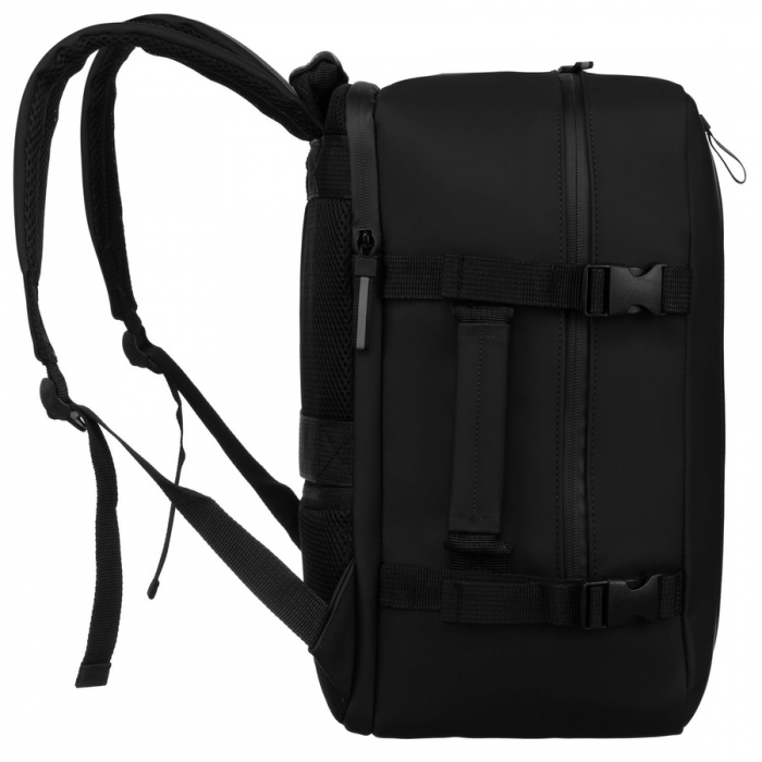 Rucsac de călătorie din poliester impermeabil negru impermeabil - Peterson PTR-PTN SKYLINE-8602 BLA [5]