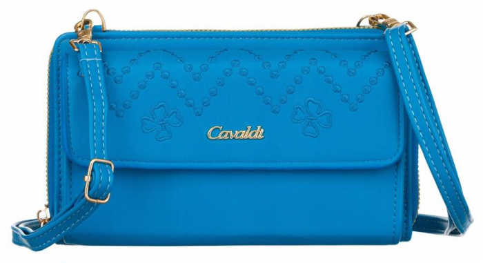 Poșetă-portofel elegant cu curea lungă - 4U Cavaldi PTR-M-13-1279 B [2]