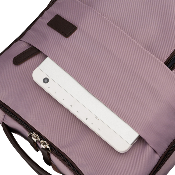 Rucsac de călătorie roz din poliester cu port USB - Peterson [13]