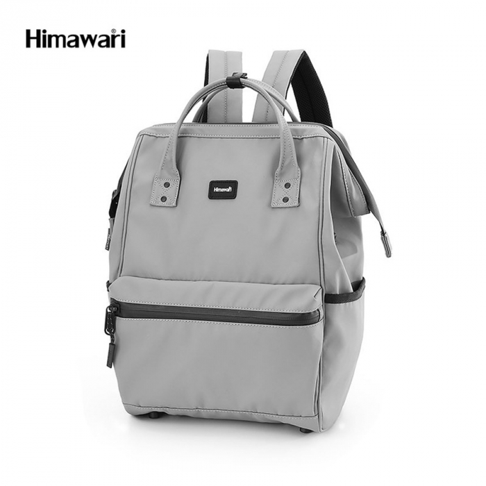Rucsac impermeabil în culoare gri deschis - Himawari PTR-1884-01 [2]