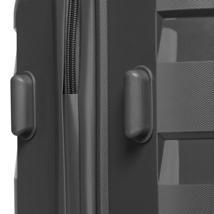 Valiză mică de cabină din polipropilenă, de culoare gri - Peterson PTR-PTN HPP-01-W-S-1808 [11]