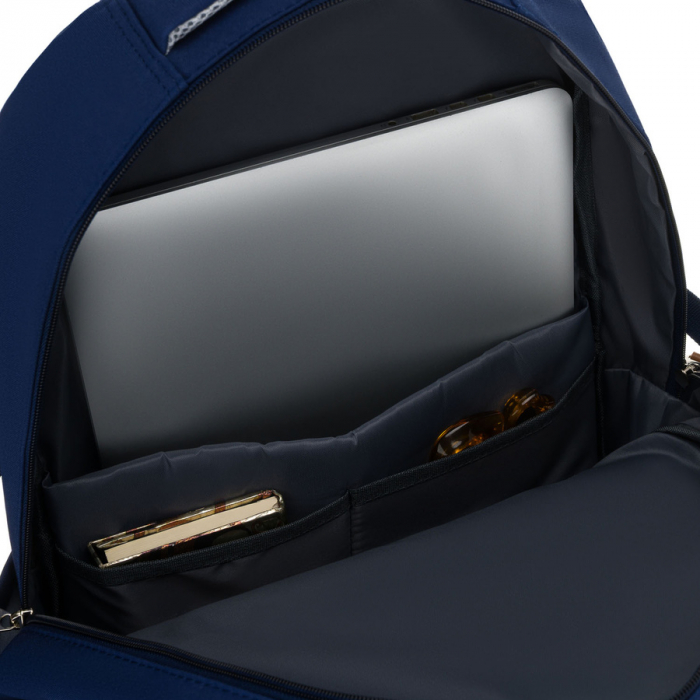 Rucsac școlar pentru copii din poliester bleumarin cu compartiment pentru laptop - Peterson PTR-PTN BHX-01-9266 Navy [10]