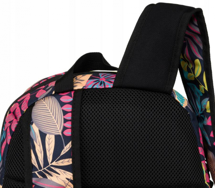 Rucsac clasic de damă din poliester cu model de plante - Rovicky PTR-R-PST-9343 10 [8]
