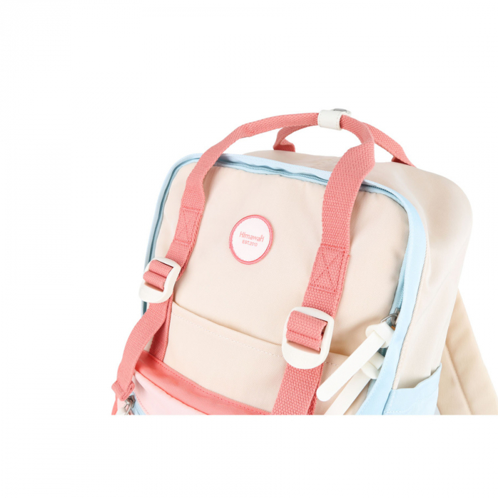 Rucsac urban multicolor pentru femei cu închidere cu fermoar - Himawari PTR-1088M-05 [4]